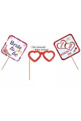 Bride To Be Bekarlığa Veda Partisi Bride ve Yüzük Folyo Balon ; Pankart Set Gold