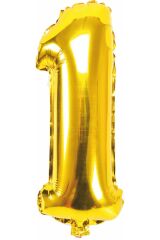 1 Yaşında GOLD Konsept Doğum günü Parti Kutlama Seti