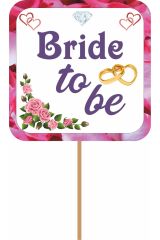 Bride To Be Bekarlığa Veda Partisi Flama Ve Pankart Seti
