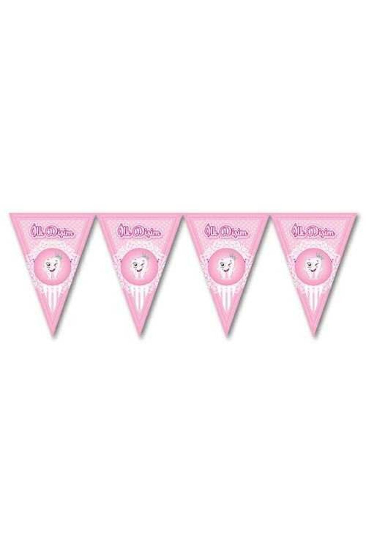 Diş Buğdayı Partisi Pembe Diş Flama