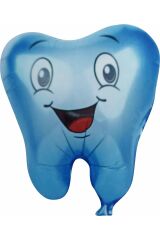 Diş Buğdayı Partisi Folyo Balon Mavi (24 Inch) 60 Cm