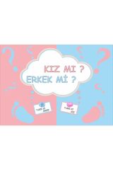 Cinsiyet Belirleme Kız Mı Erkek Mi Mega Parti Seti 8 Kişilik
