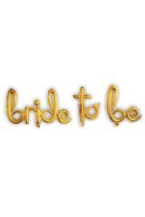 Bride To Be Bekarlığa Veda Partisi Gold Set