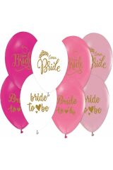 Bride To Be Bekarlığa Veda Partisi Kırmızı Set