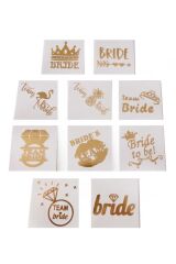 Bride To Be Bekarlığa Veda Partisi Kırmızı Set