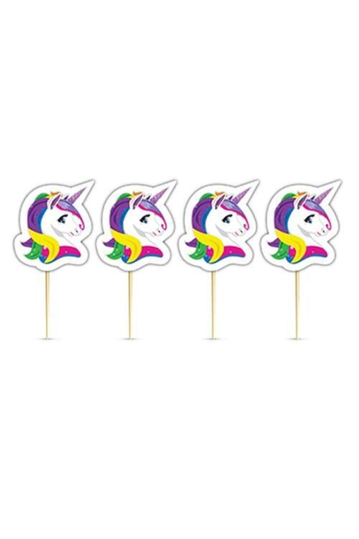 Unicorn Karakterli Kürdan 20 Adet