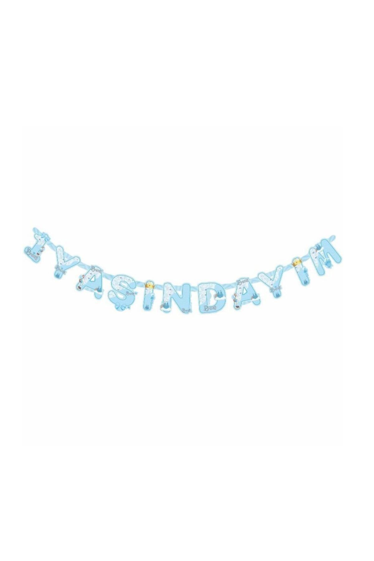 1 Yaşındayım Mavi Banner