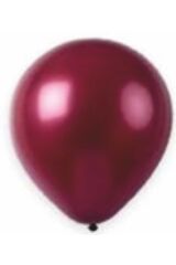 30 Adet Metalik Balon Ve 5 Metre Balon Zinciri (bordo-rose)