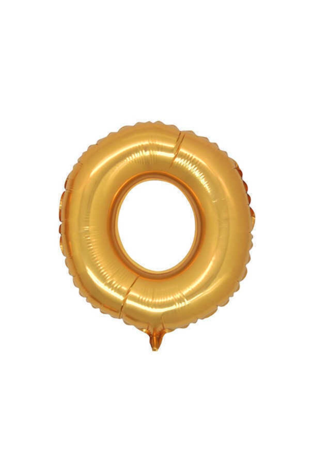 Gold Folyo Rakam Balon 0 16'' Inç 40cm