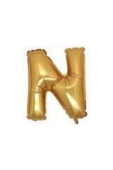 16'' Inç 40 Cm Folyo Harf Balon Gold N Harfi