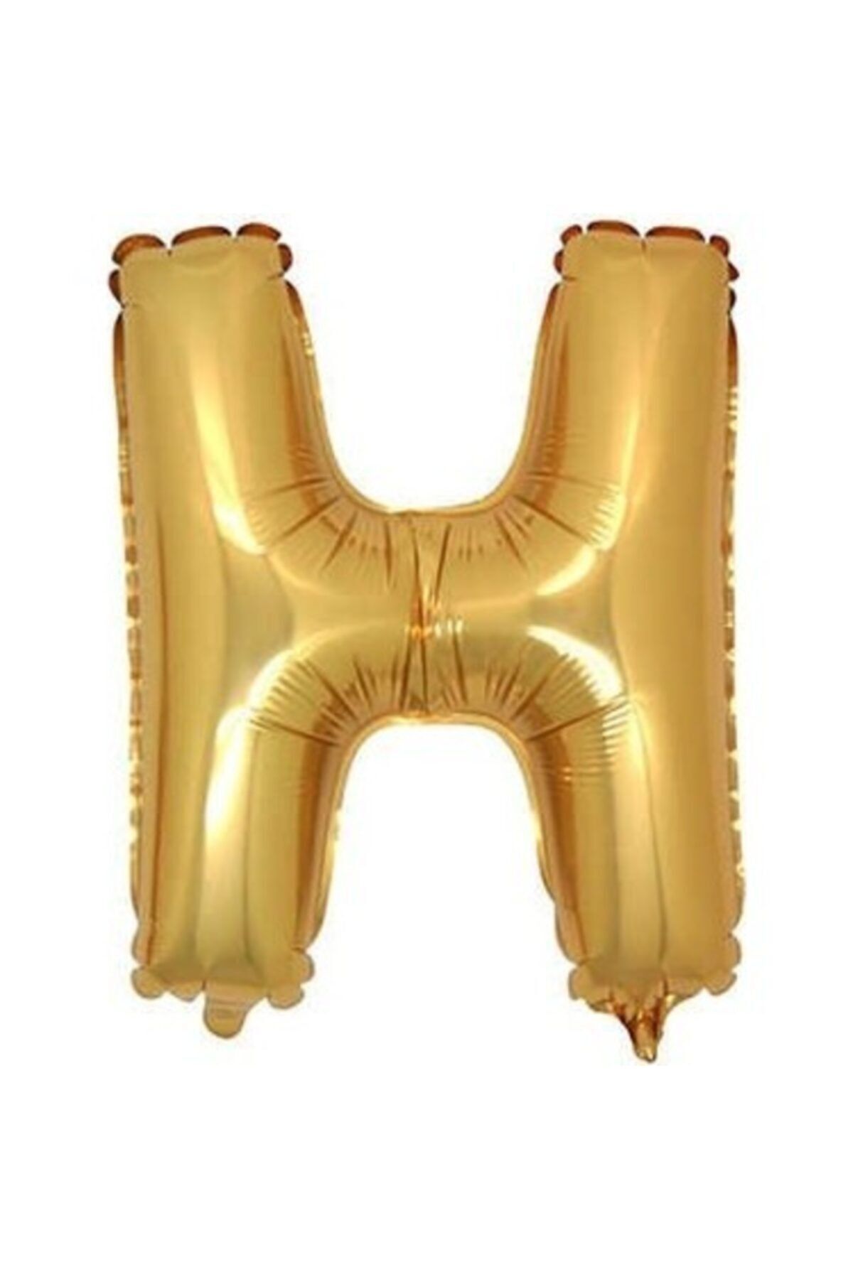 16'' Inç 40 Cm Folyo Harf Balon Gold H Harfi