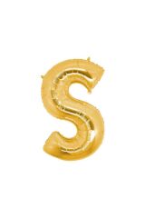 16'' Inç 40 Cm Folyo Harf Balon Gold S Harfi
