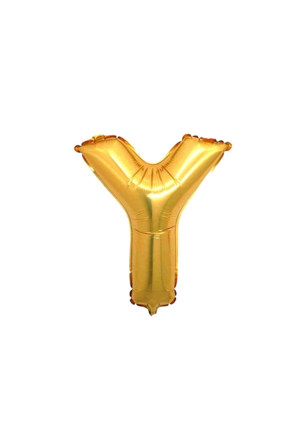 16'' Inç 40 Cm Folyo Harf Balon Gold Y Harfi