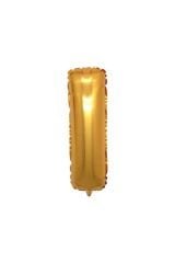 16'' Inç 40 Cm Folyo Harf Balon Gold I Harfi