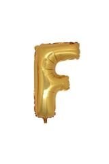 16'' Inç 40 Cm Folyo Harf Balon Gold F Harfi