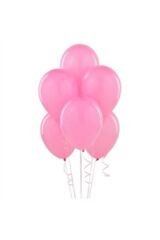 Metalik Balon 10 Adet Pembe