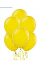 Metalik Balon 10 Adet Sarı