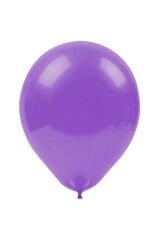 Metalik Balon 10 Adet Lila