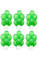 Açık Yeşil Metalik Balon 20 Adet