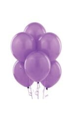 Metalik Balon 20 Adet Lila
