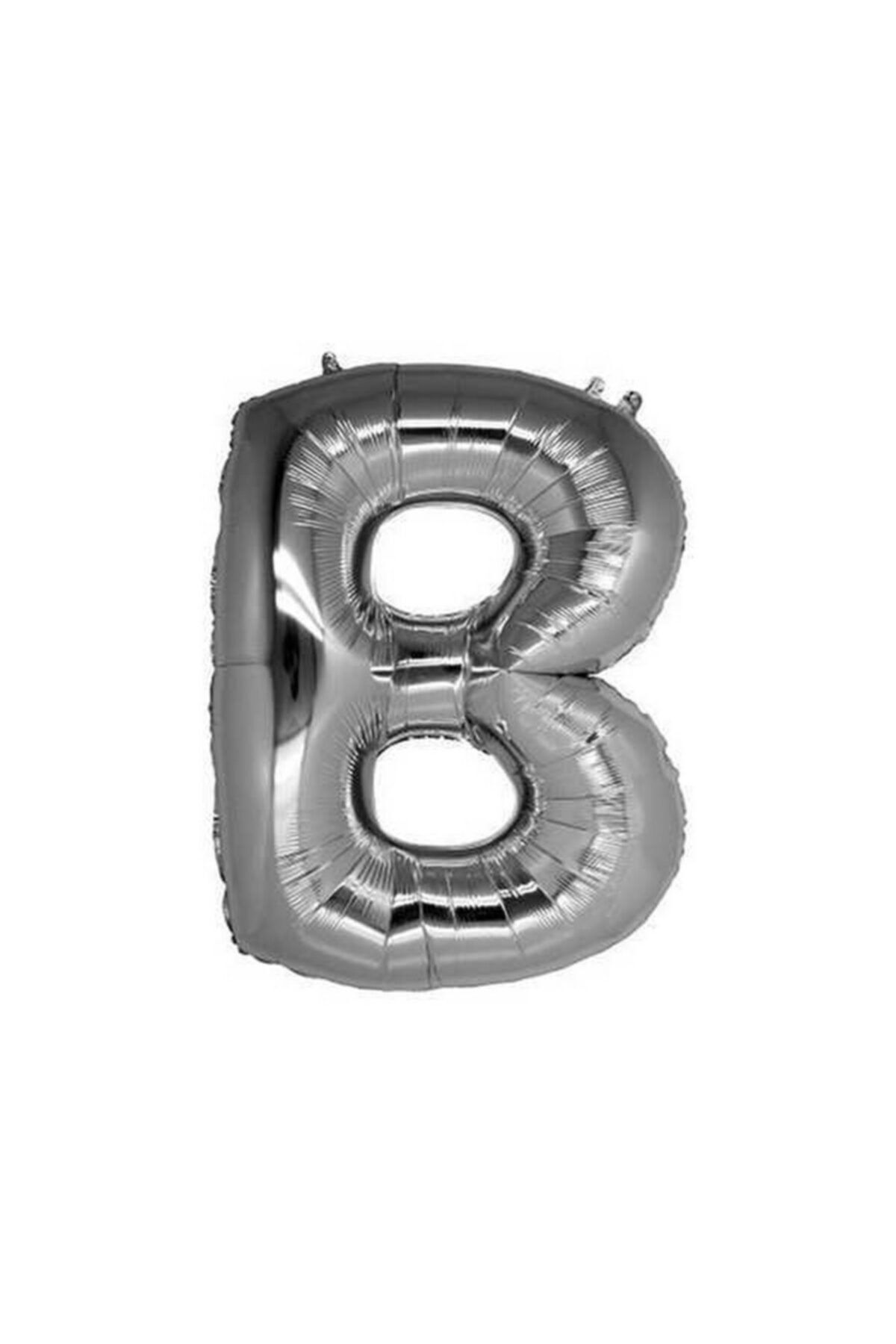 16'' Inç 40 Cm Folyo Harf Balon Gümüş B Harfi