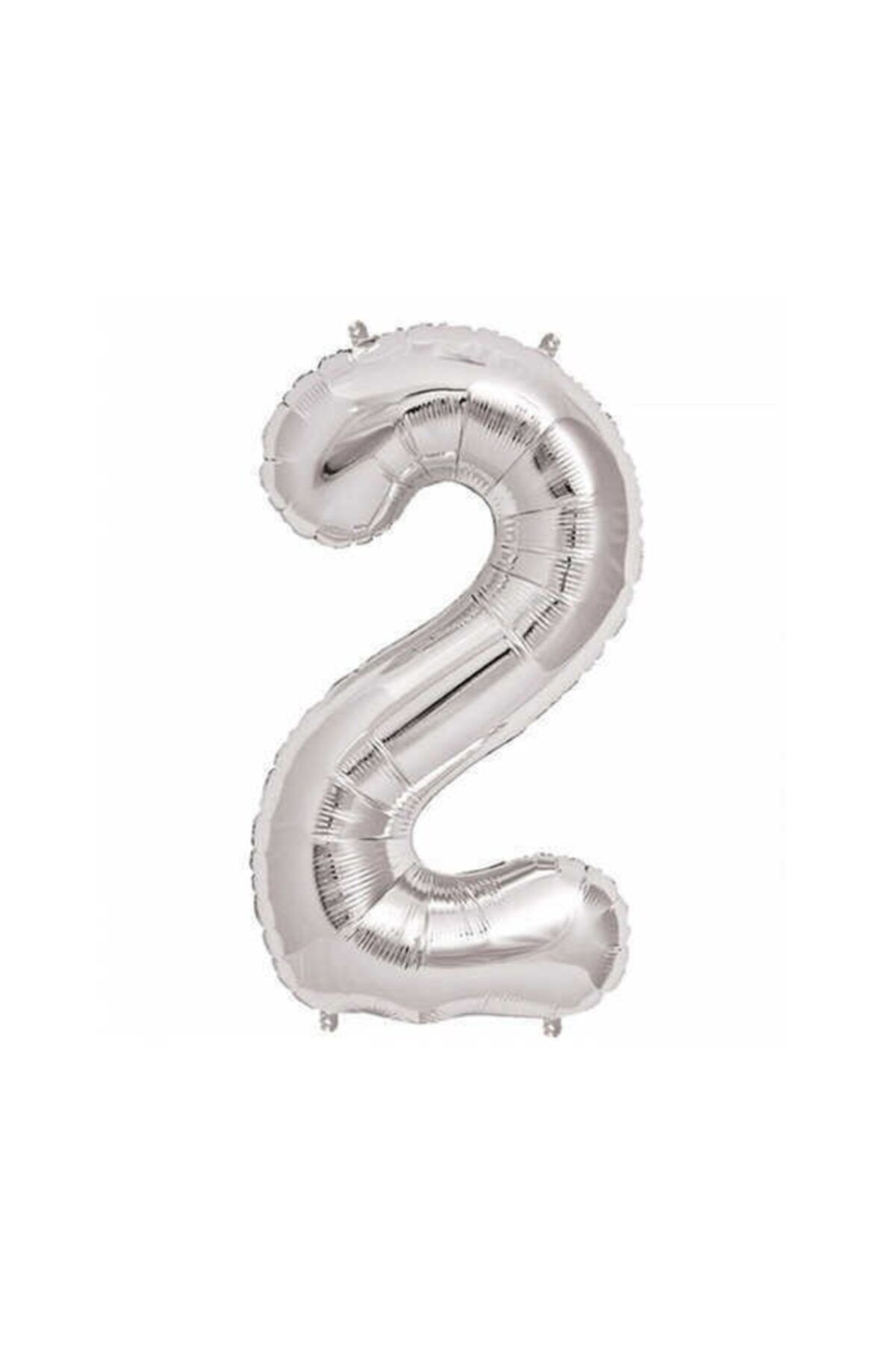 Folyo Balon Rakam 2 Gümüş 40 Inc P1-200 Ar1589g2