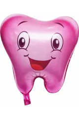 Diş Buğdayı Partisi Folyo Balon Pembe (24 Inch) 60 Cm(Kopya)